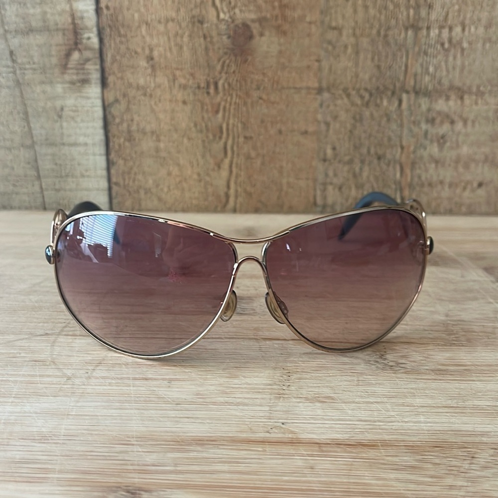 AUTHENTIC Roberto CAVALLI Sunglasses gold frame with crystals style Orione 183